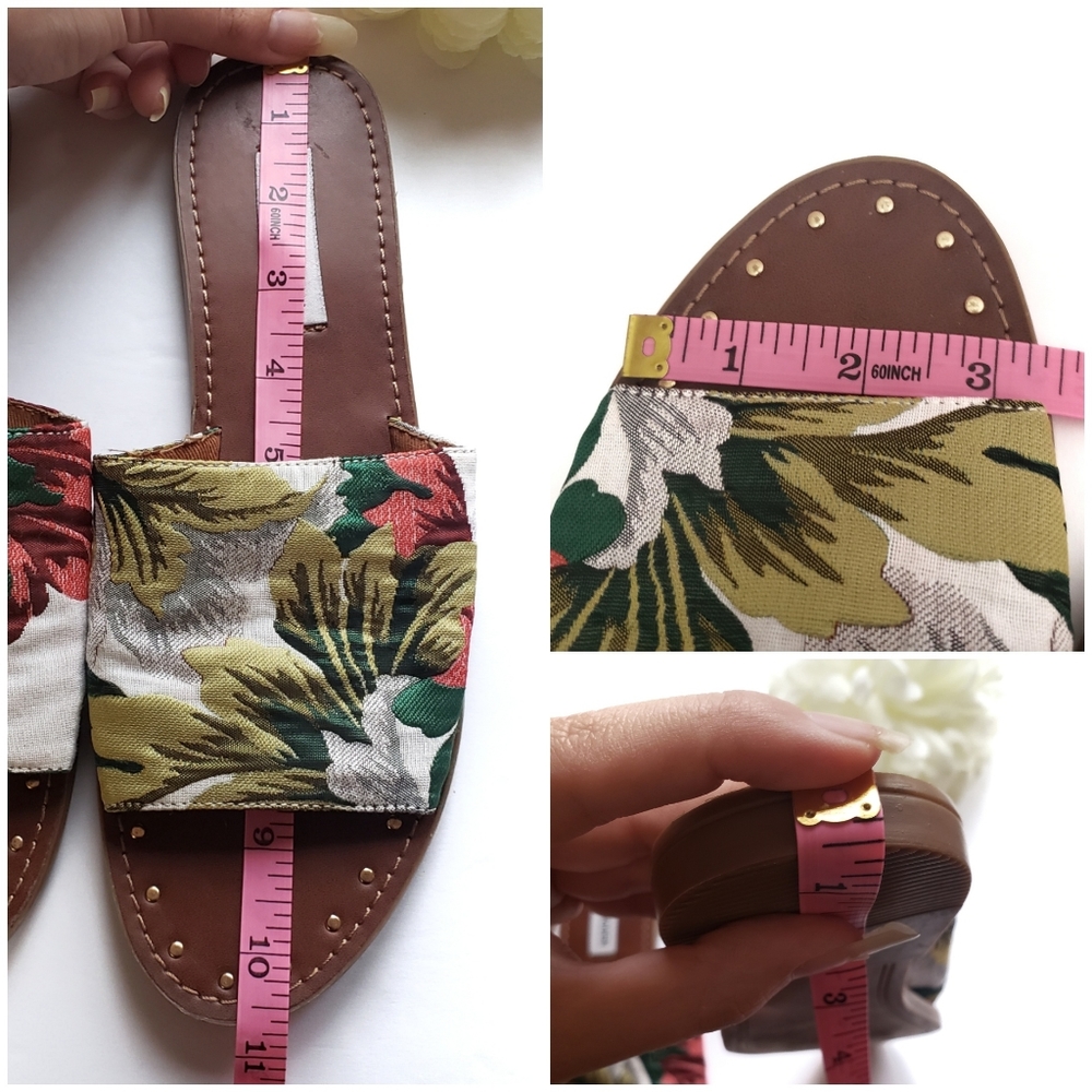 Steve Madden Mishelle Floral Slide Sandal 9.5M - Picture 7 of 8
